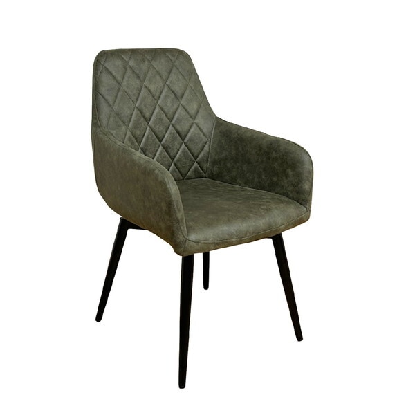 後藤家具物産 DC-CRP-GR グリーン カルピ ダイニングチェアー 2脚入 メーカー直送