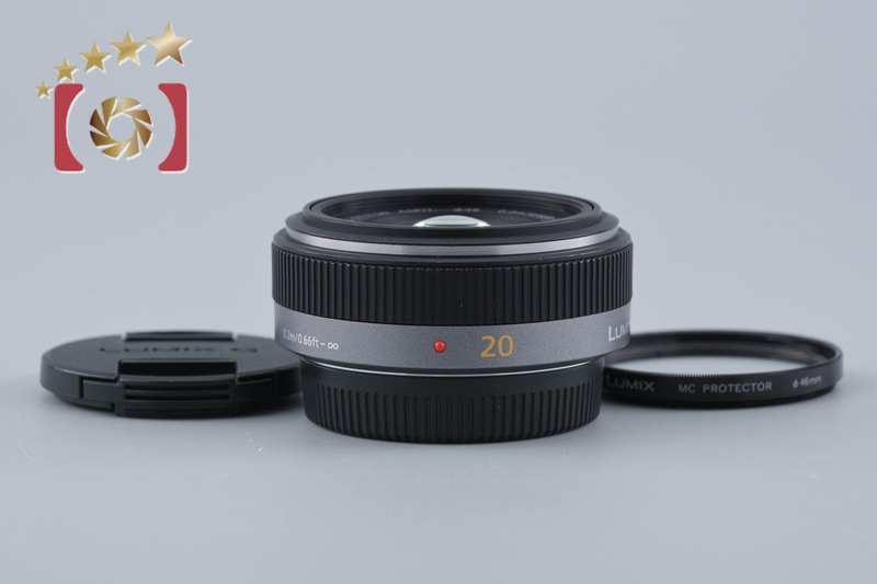 LUMIX G 20mm f/1.7 ASPH. H-H020