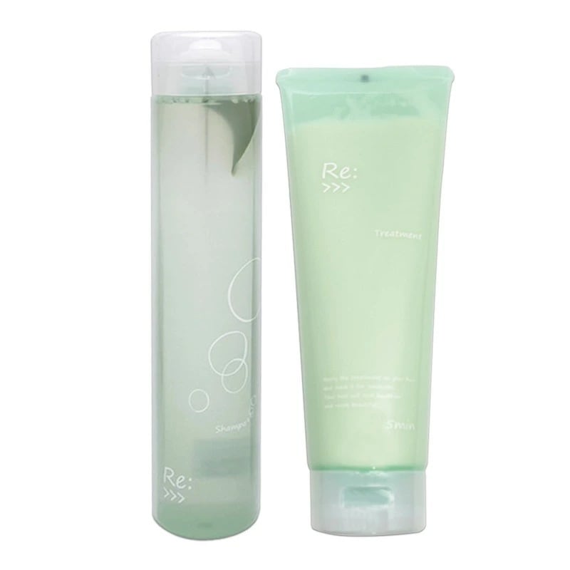 【1＆1セット】 リ シャンプー 300ml ＆ リ：トリートメント 250g サロン専売品 Re: リシャンプー －5－