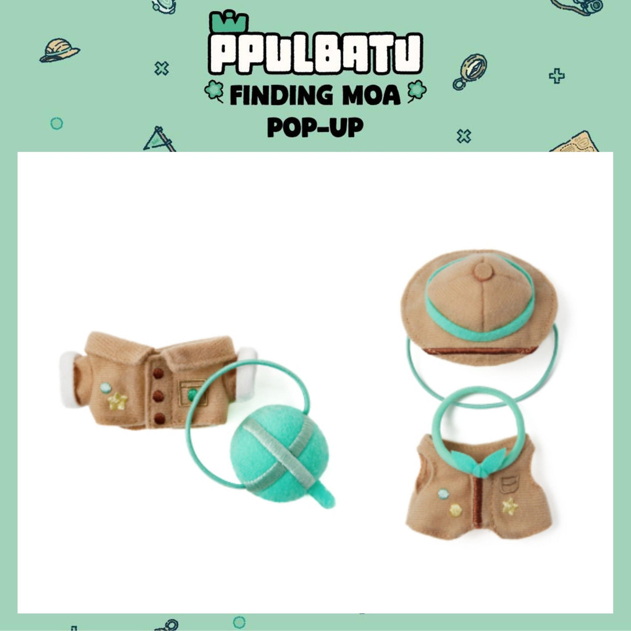 【 国内よりすぐに発送 】 【 公式 】 TOMORROW X TOGETHER PLUSH COSTUME PPULBATU FINDING MOA POP-UP 公式MD