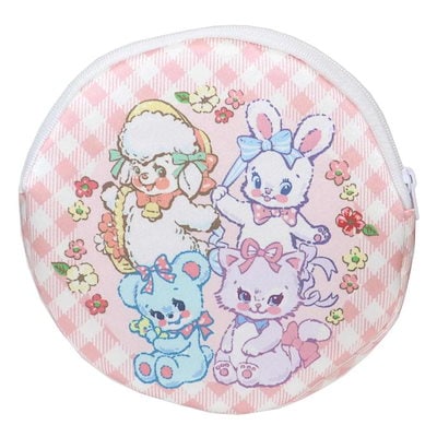 他サイト： スイマー ミニポーチ ティッシュポーチ ギンガムチェック SWIMMER キャラクター グッズの商品画像