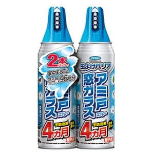 虫よけバリアスプレーアミ戸窓ガラス450ml 2本パック