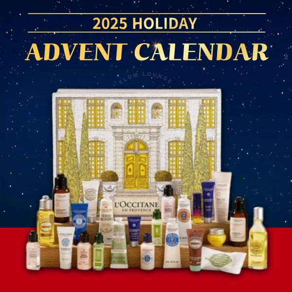 【ロクシタン×クリスマスコフレ2025】 2025ホリデー クラシック アドベント カレンダー / クリスマスコフレ 2025 ロクシタン クリスマスコフレ 2025 アディクション ホリデーコレクシ