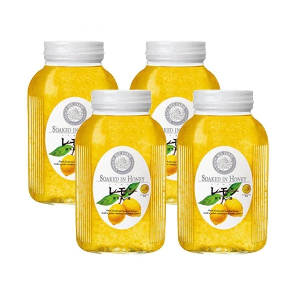 【山田養蜂場】 レモンはちみつ漬 900g 4本 バレンタイン 9,953円
