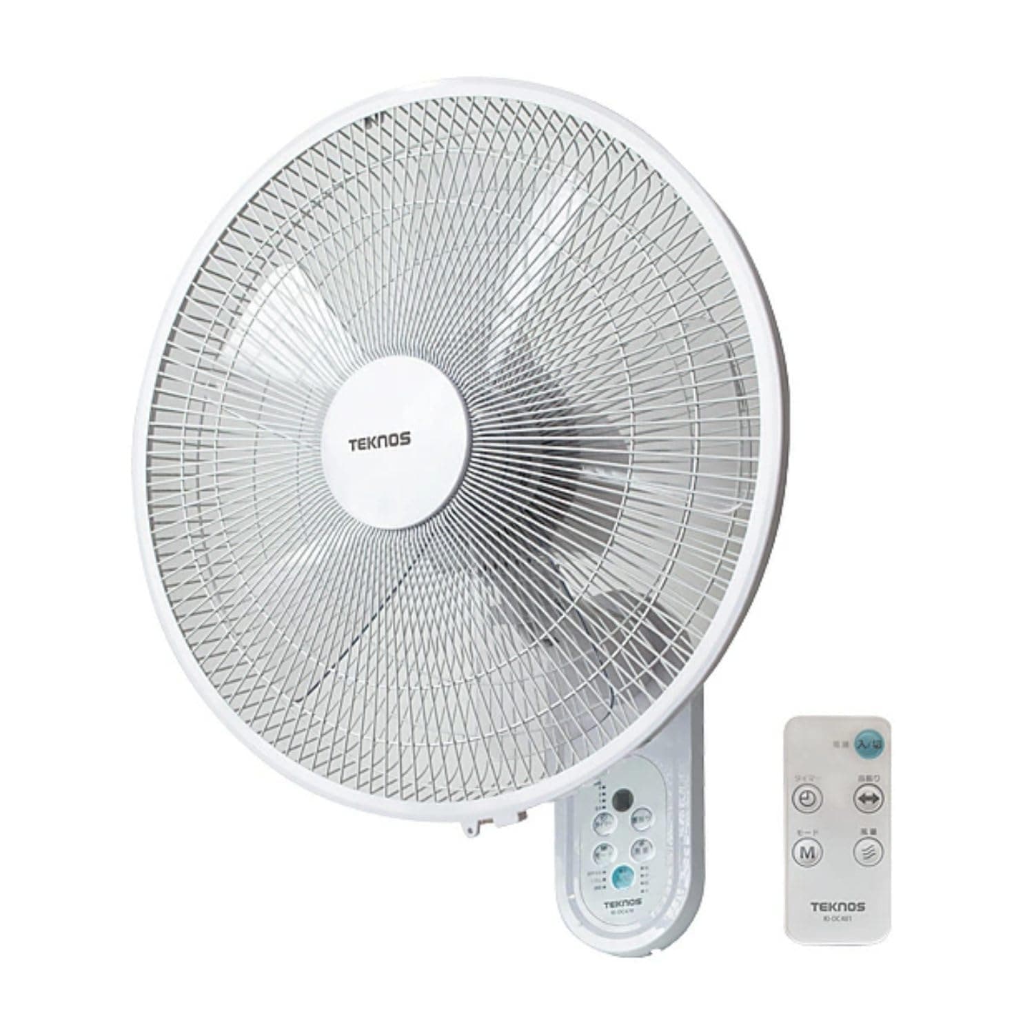 扇風機 羽径40cm 壁掛け用 フルリモコン DCモーターで音が静か KI-DC481 6,363円