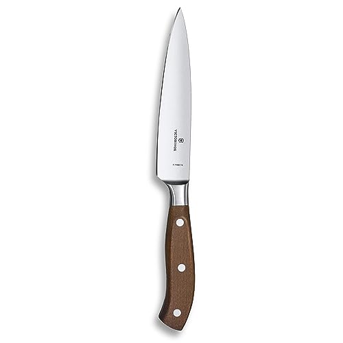 VICTORINOX(ビクトリノックス) シェフナイフ 15cm ウッド グランメートル 鍛造 牛刀包丁 プロ仕様 7.7400.15G