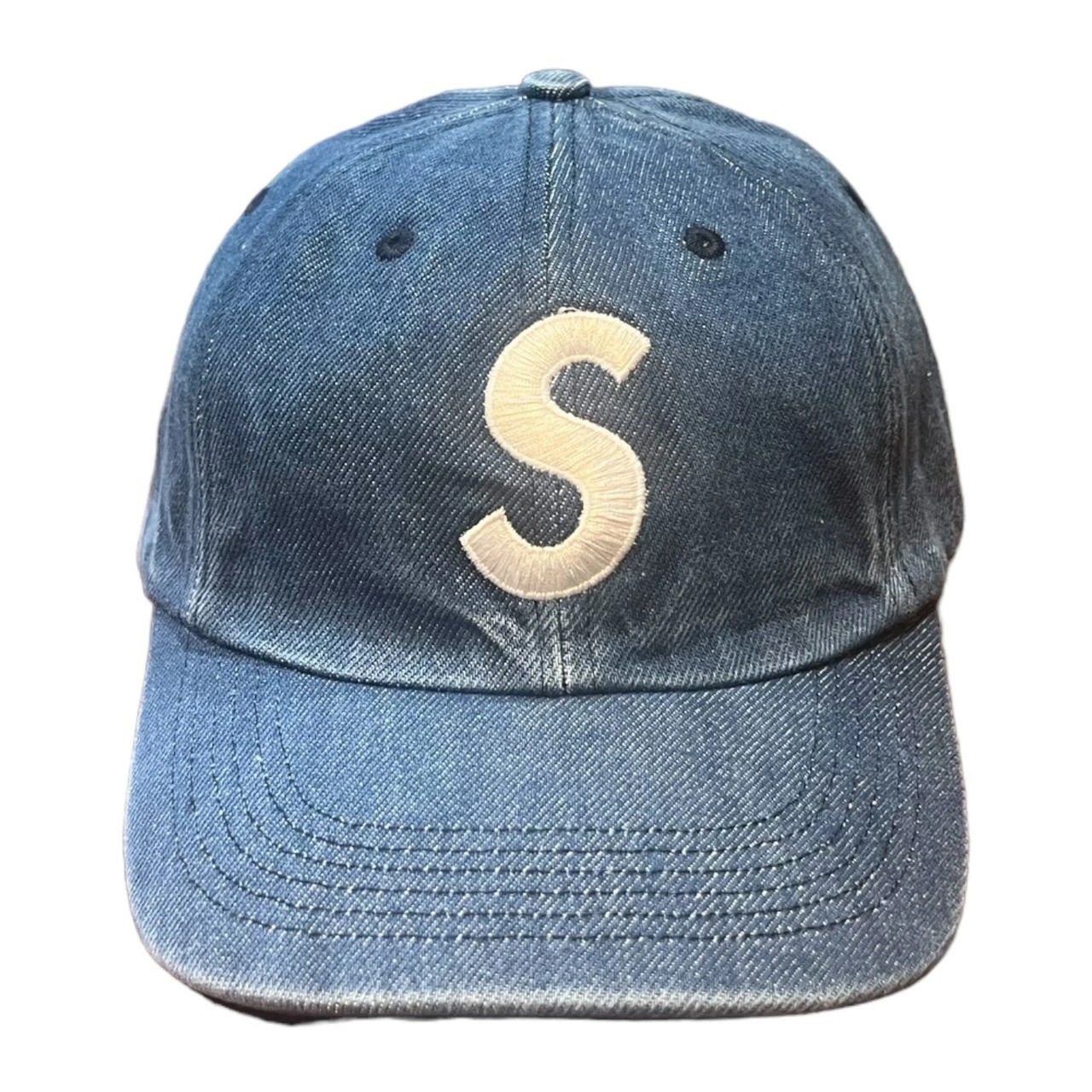 2024FW Pigment S logo 6-panel Indigo