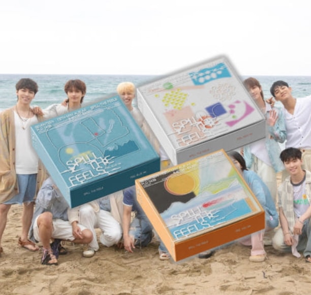 [バージョン選択]SEVENTEEN アルバム SPILL THE FEELS ミニ 12集 スタンダード