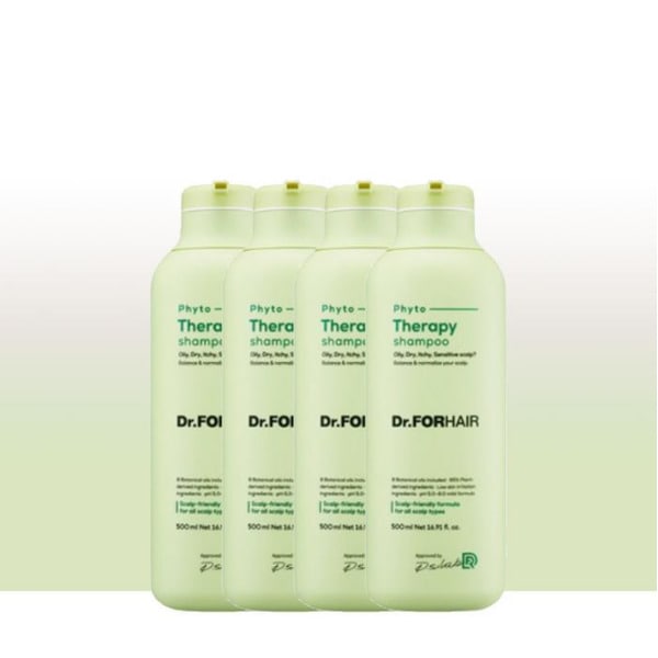 ドクターフォーヘアフィトセラピー 弱酸性天然頭皮シャンプー 500ml 4本 / SN