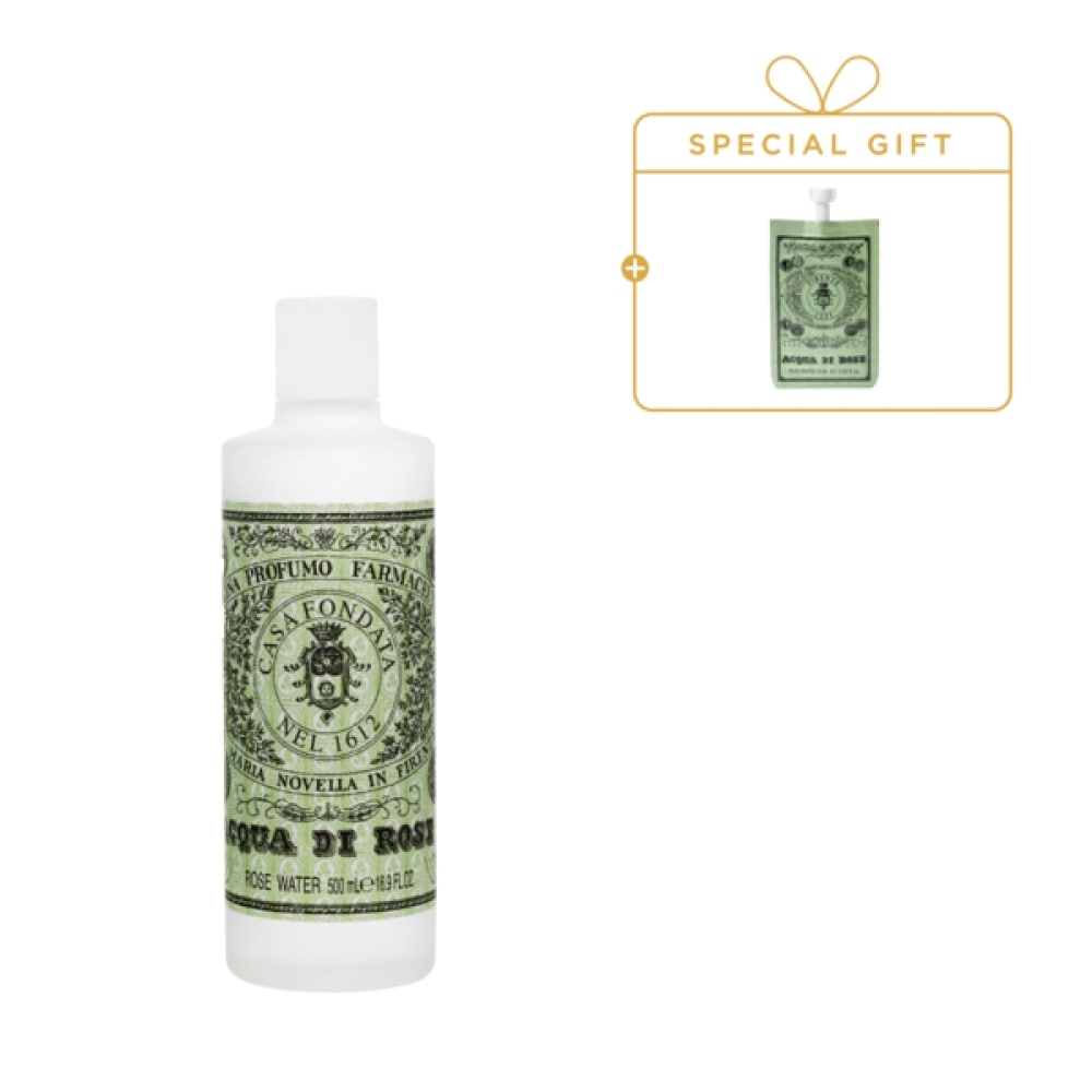 サンタ・マリア・ノヴェッラ アクア・ディ・ローズ 500ml (+ 10ml プレゼント)