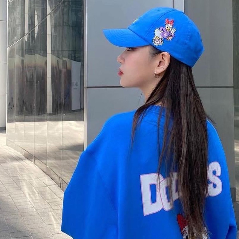 Disney ドジャース帽子コラボレーションディズニー LA NYアンストラクチャーボールキャップNY韓国公式正規品レディース メンズ カジュアルK-POP アイドル着用 大人気 韓国ファッショ