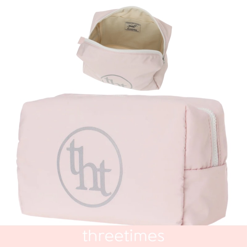 【韓国正規品】 Bebe square pouch, Pink