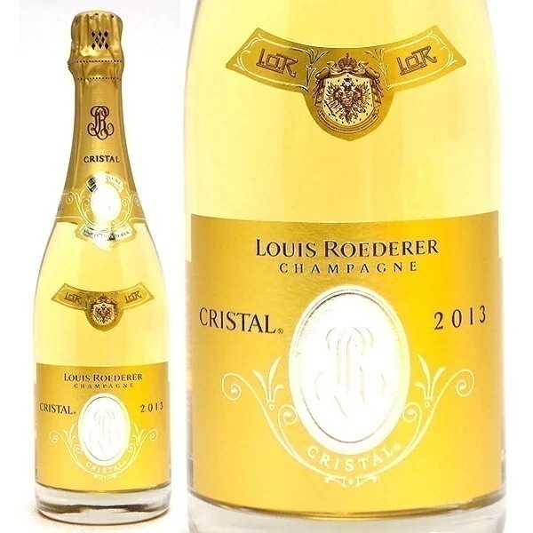 2013 ルイ ロデレール クリスタル ブリュット 箱なし 並行品 750ml シャンパーニュ フランス 白泡 コク辛口 ^VALR0613^