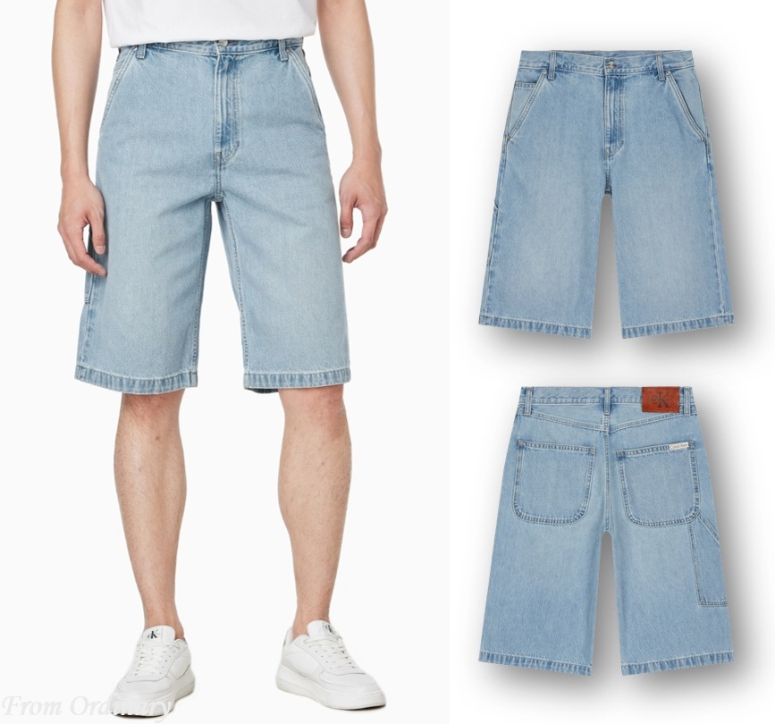 90s カーペンターデニムショーツ (4RC718G-X6H)