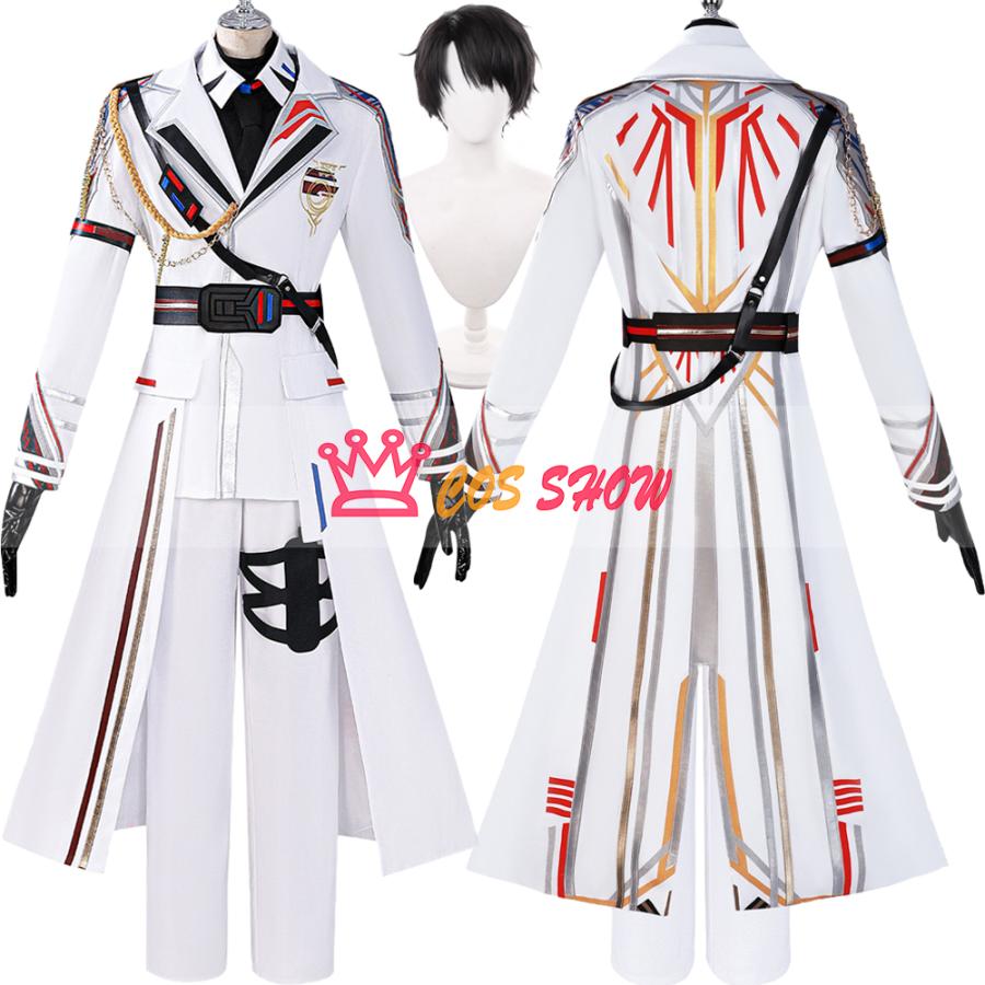新品販売!恋と深空 遠空執艦官 マヒル コスプレ衣装 白 黒 全セット 制服 ウィッグ能 cosplay 仮装 イベント ステージ服 舞台 ハロウィン クリスマス