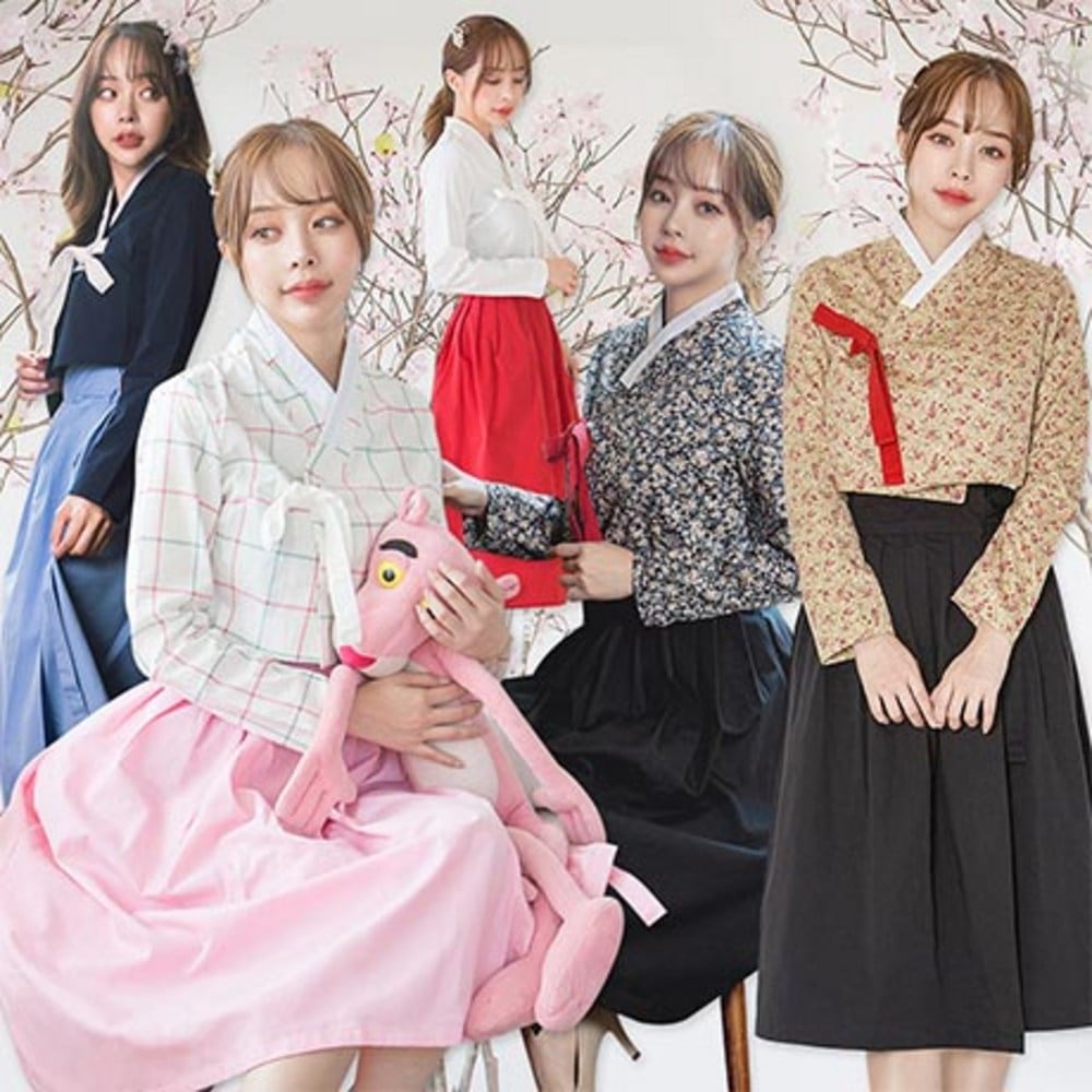 イェダウム 生活韓服 改良韓服 韓服スカート(単品)