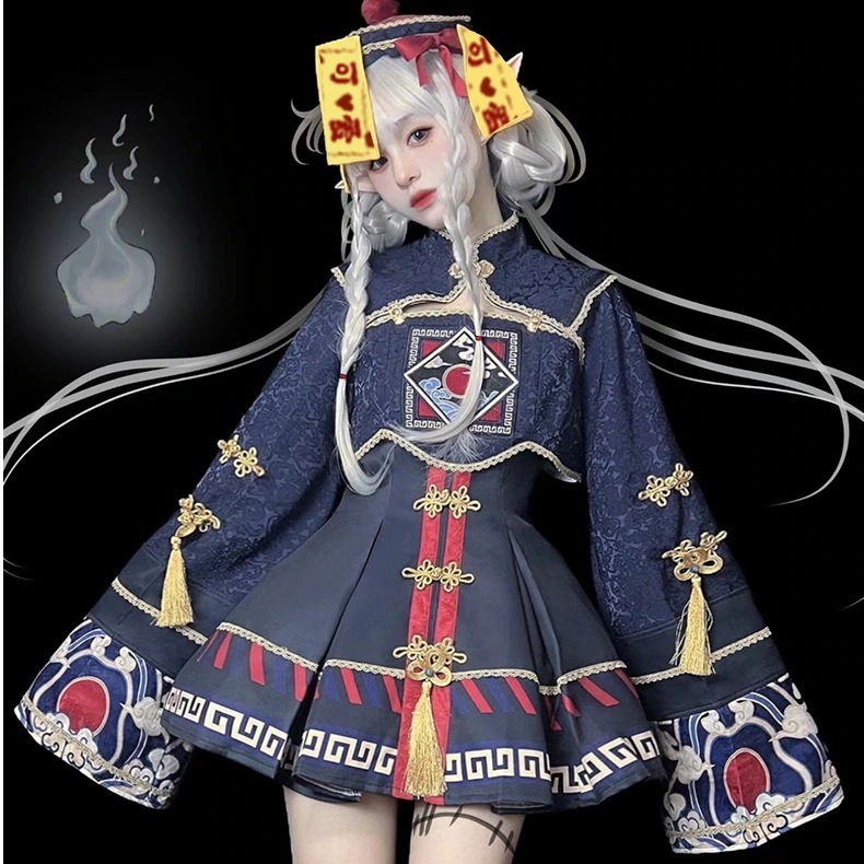 ハロウィン コスチューム リトルゾンビcosコスチュームロリータドレスJSK 可愛いハロウィンロリータセット ハロウィン衣装 ワンピース ハロウィンコスプレ 仮装30%までに制限 6,551円