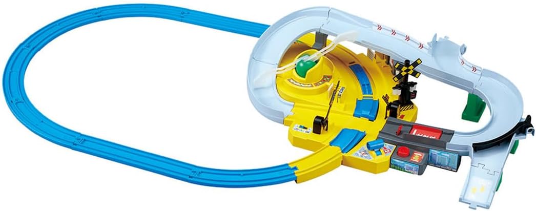 タカラトミー(TAKARA TOMY) プラレール トミカと遊ぼう! ぐるっとカンカン踏切 電車 列車 おもちゃ 3歳以上