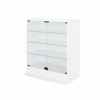 コレクションラックワイド ロータイプ 奥行39cm本体 CR-T8339L　W/ホワイト