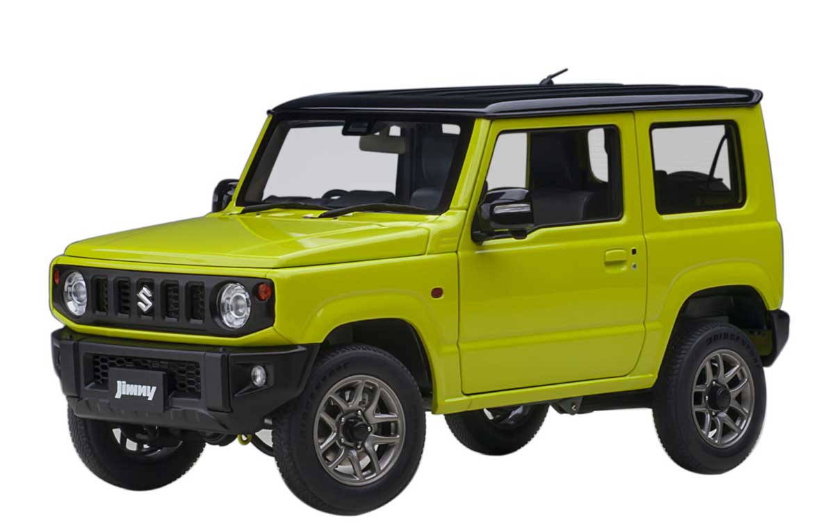 オートアート 1/18 スズキ ジムニー（JB64）（イエロー/ブラック・ルーフ）【78501】 ミニカー AUTO 78501 スズキジムニー イエロー ブラック