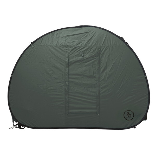 gearglow(ギアグロウ) POP UP CYCLE TENT+ ポップアップサイクルテントプラス カーキ GG-CT-02