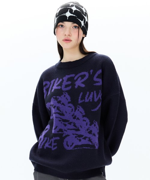 RC BIKE KNIT(NAVY) 10,904円