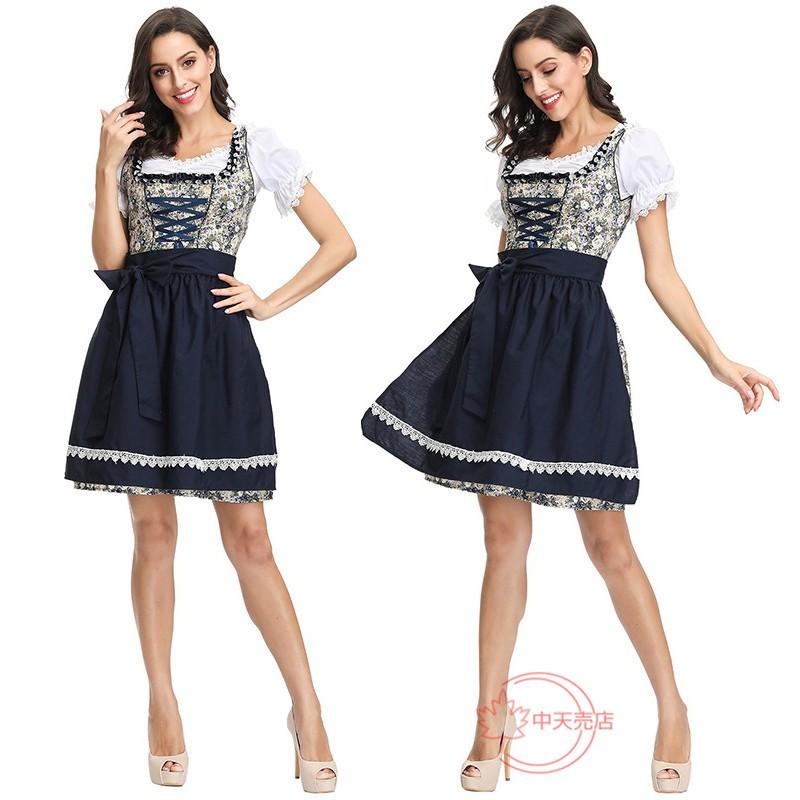 【激安開催！】コスプレ レディース 民族風ドイツ伝統風 ハロウィン メイドセクシーワンピース イベント衣装 パーティー衣装 舞台衣装 ステージ服 クリスマス