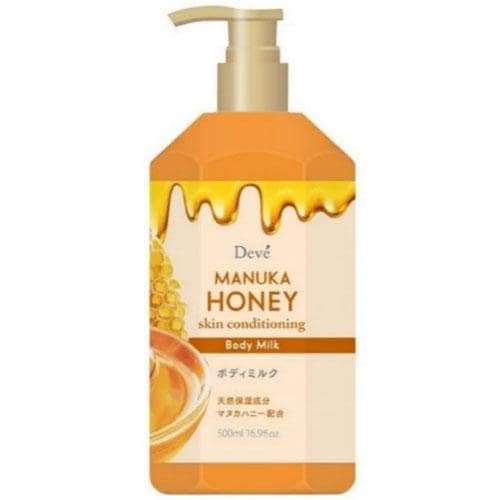 熊野油脂 ディブ マヌカハニー ボディミルク 500ml 20本セット 【ケース販売】