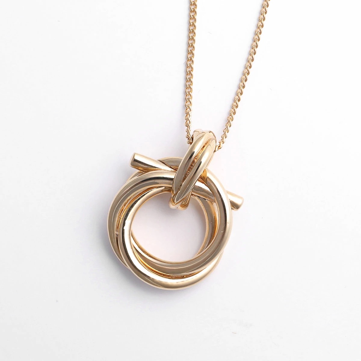 FERRAGAMO フェラガモ ネックレス NKL EVOX 76 0551 レディース ガンチーニ 真鍮 アクセサリー 001/ORO-GIOVE