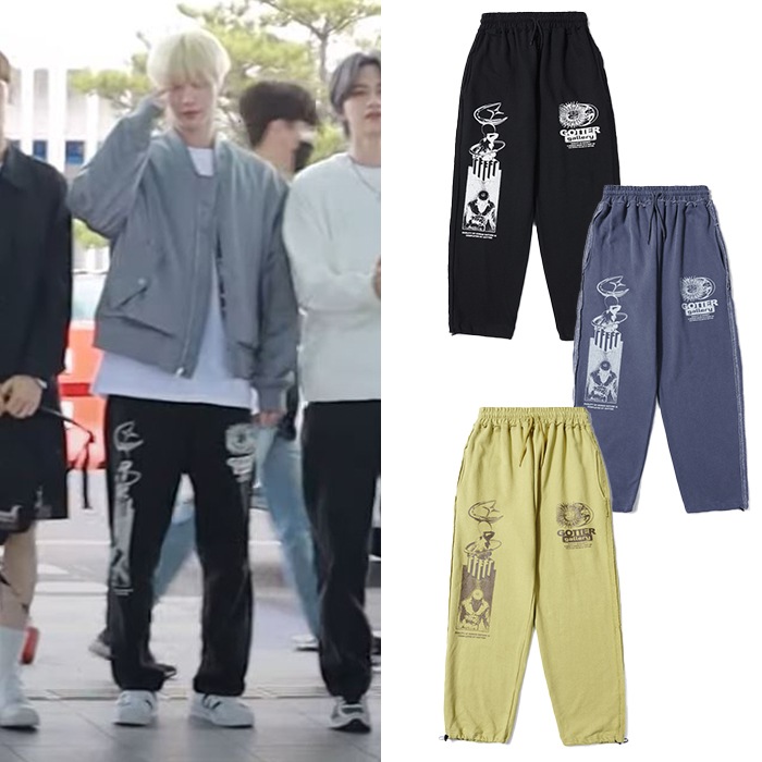 値引きする Drippin チュチャンウク着用 Gotter 韓国ブランド 韓国ファッション レディース メンズ スウェット パンツ Sweatpants Cycle Metonic Gallery 正規品 ロングパンツ カラー Mustard Www Coralreefcondos Com