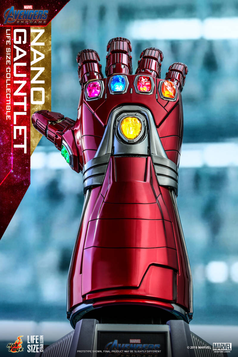 新品未開封 HOTTOYS ホットトイズ LMS007 『アベンジャーズ／エンドゲーム』 レプリカ アイアンマン ナノガントレット Endgame - Nano Gauntlet