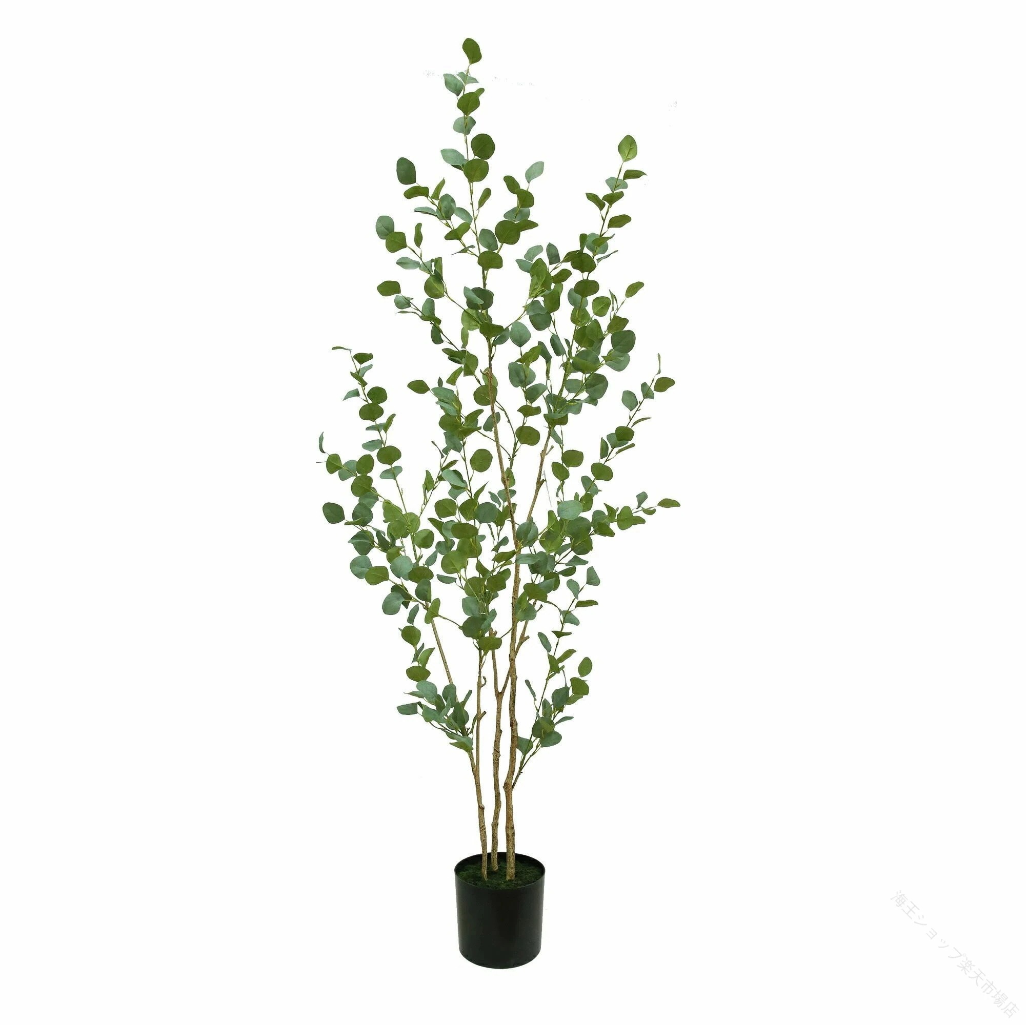 強くお勧めします観葉植物 フェイク グリーン 人工観葉植物 ユーカリ の 木 180cm 大型 水性塗料 造花 ホテル インテリア おしゃれ お祝い