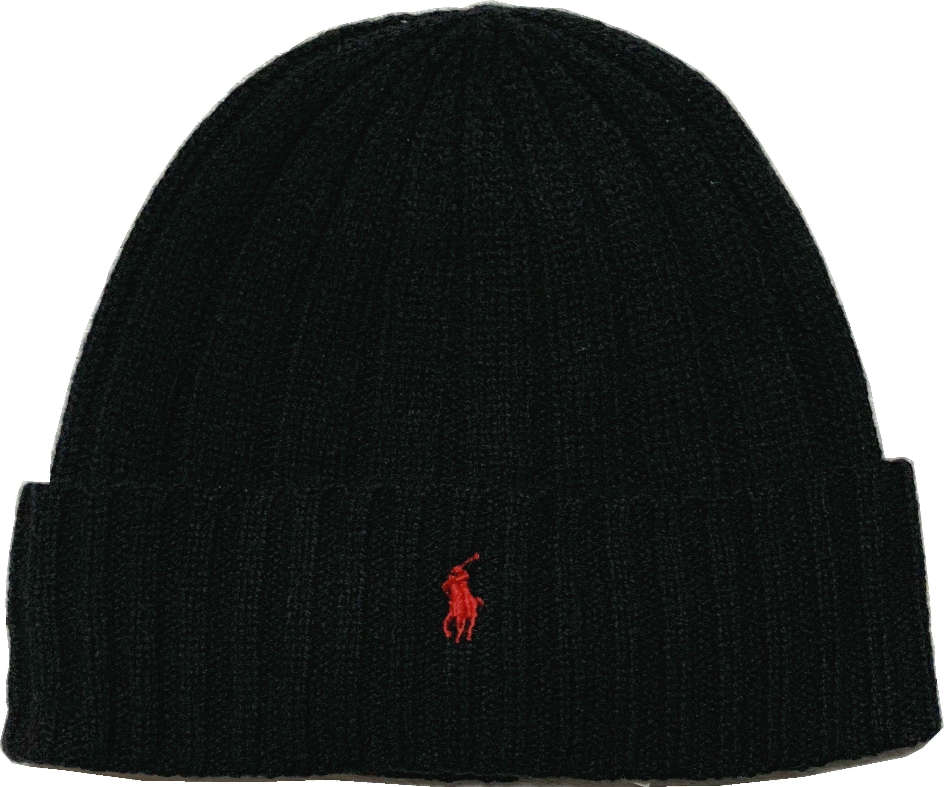 LA直輸入 ラルフ メンズ ニットキャップ ワンポイント ニット帽 黒 ブラック knit cap 176 6,126円