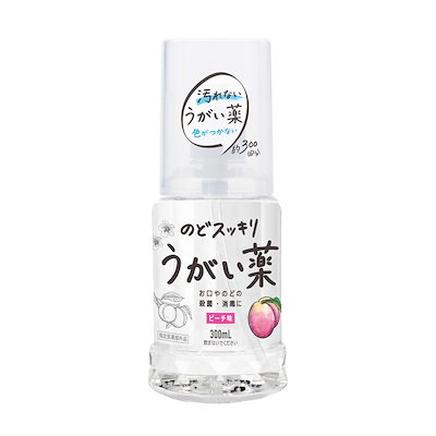 他サイト： 【指定医薬部外品】のどスッキリうがい薬CPピーチ味300mlの商品画像