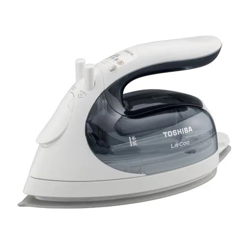 東芝 TA-FV470(L) コードレススチームアイロン La・Coo 美ラクルベース ハンガーショット機能付き アイスブルー