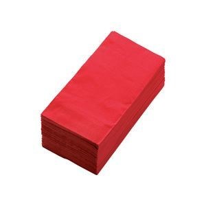 （まとめ） カラーナプキン 2PLY 8つ折 イタリアレッド 2PLU-28C-R 1パック（50枚） 10セット 8,047円