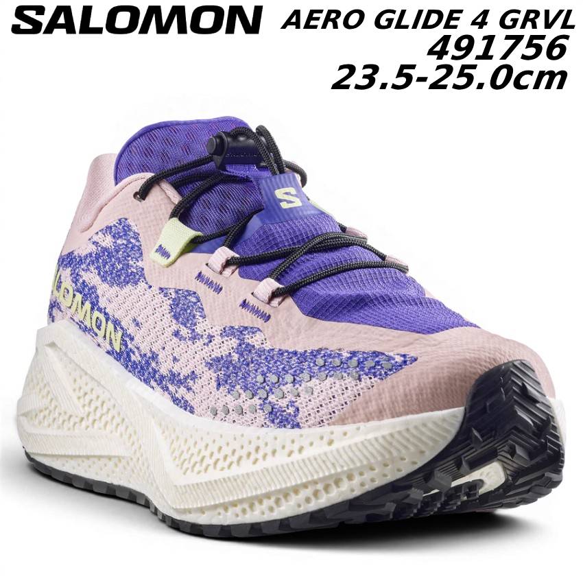 サロモン SALOMON 491756 AERO GLIDE 4 GRVL 女性用グラベルランニングシューズ レディース 靴