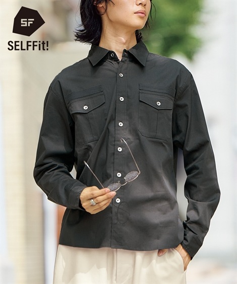 長袖シャツ 綿１００％ミリタリーシャツ 大きいサイズ有 5,006円