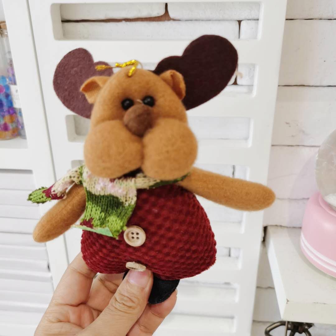 クリスマス製品クリスマスツリーペンダント装飾用品幼稚園への贈り物ヘラジカの人形アクティビティギフト人形