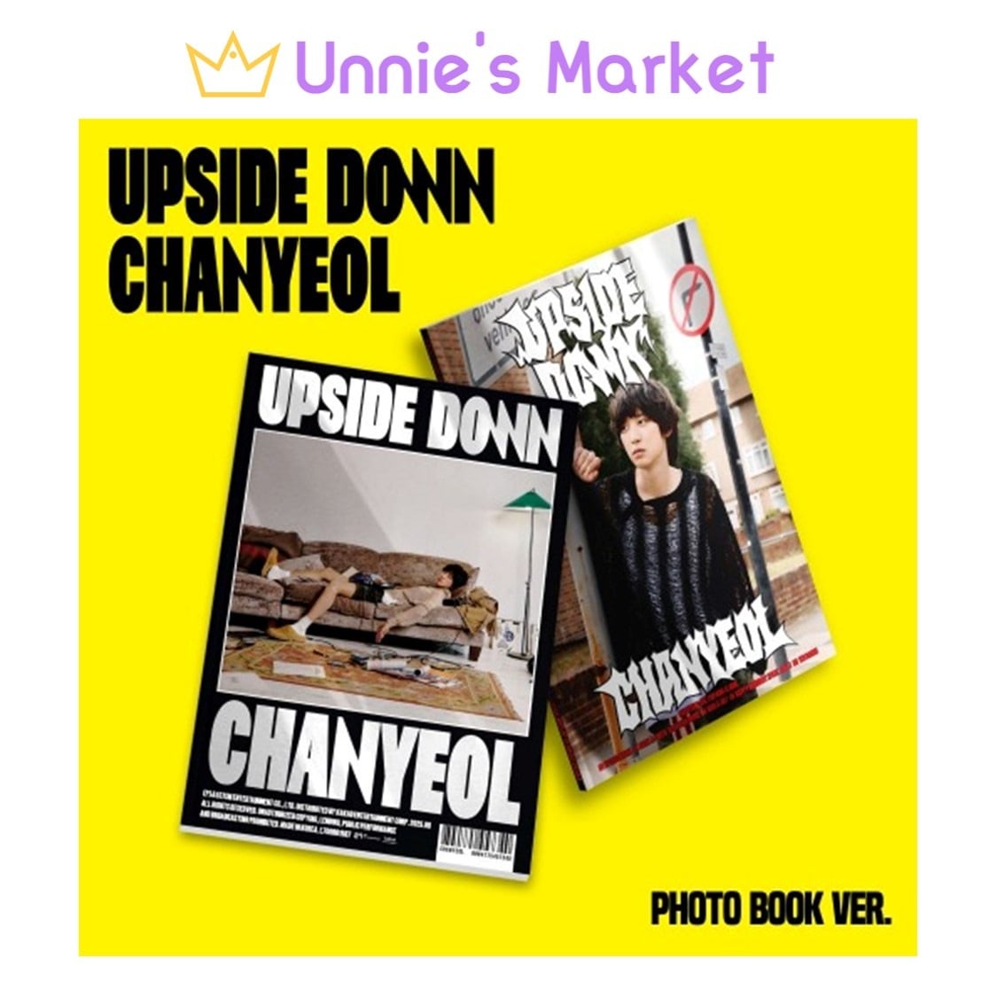 [SET] CHANYEOL (EXO) [Upside Down] Photo Book Ver. 2nd Mini Album
