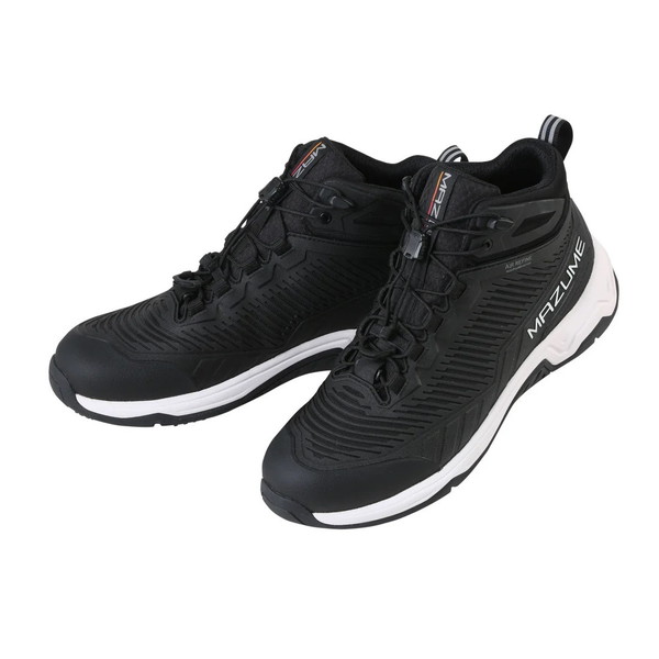 オレンジブルー MZSH-743 マズメ ラフウォーター デッキシューズハイカット ブラック M