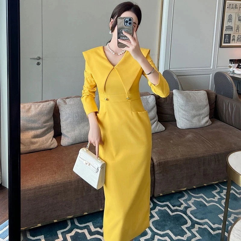 【JY.上品】 秋冬 スーツワンピース パーティードレス キャバ 着痩せ 大人 同窓会 披露宴 卒業式 結婚式 演奏会 ウェディング 二次会