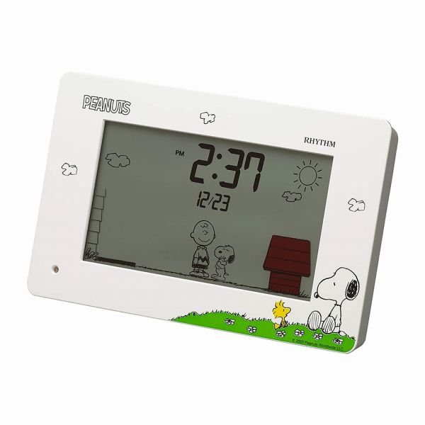 取寄品 正規品 RHYTHM リズム時計 8RDA79MS03 スヌーピー スヌーピーR79 デジタル表示 置き時計 5,141円