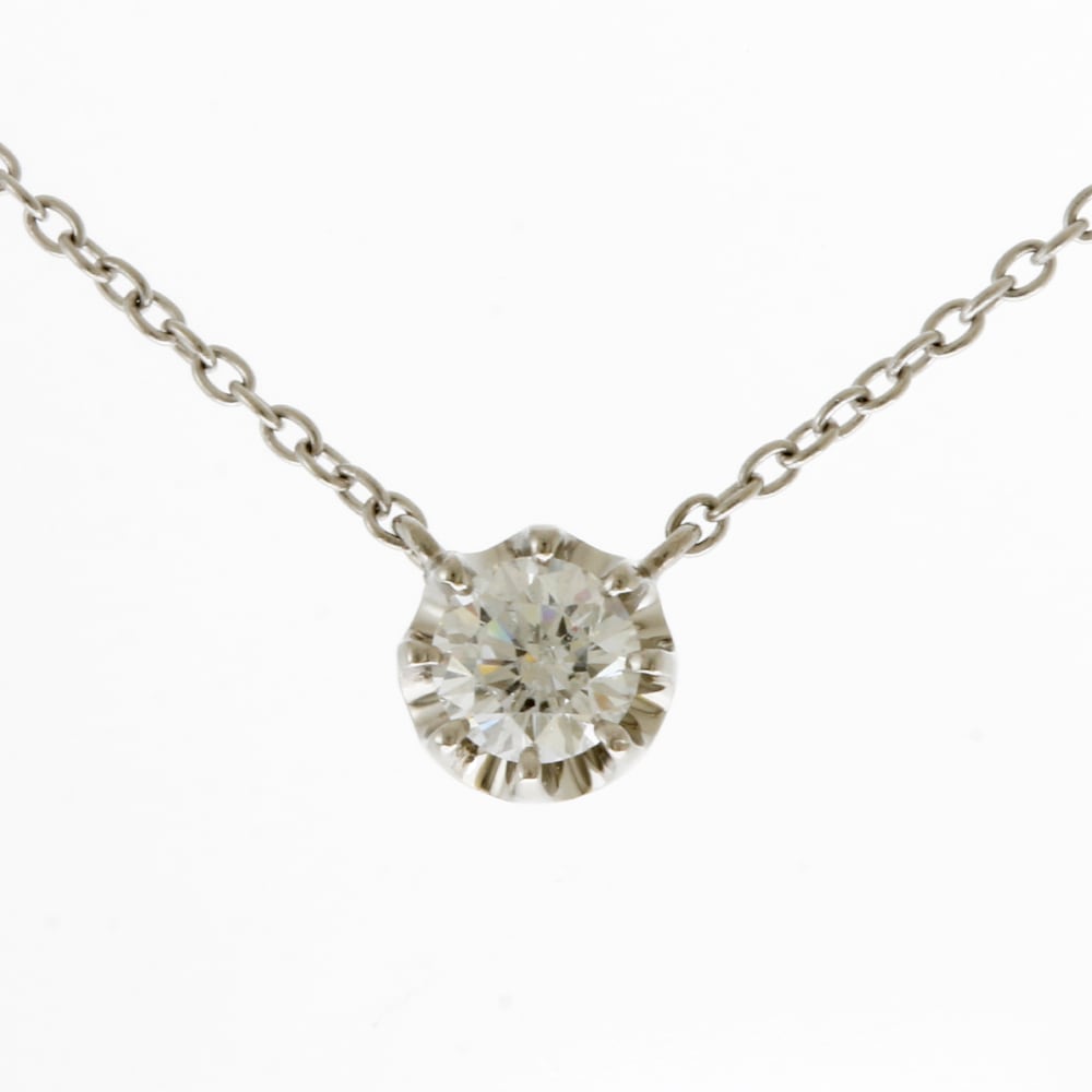 ヴァンドーム ネックレス Pt850プラチナ ダイヤモンド VENDOME 中古 美品