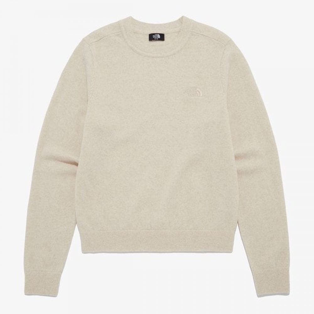 ノースフェイス 女性リウルセーター IVORY NT7AQ83B