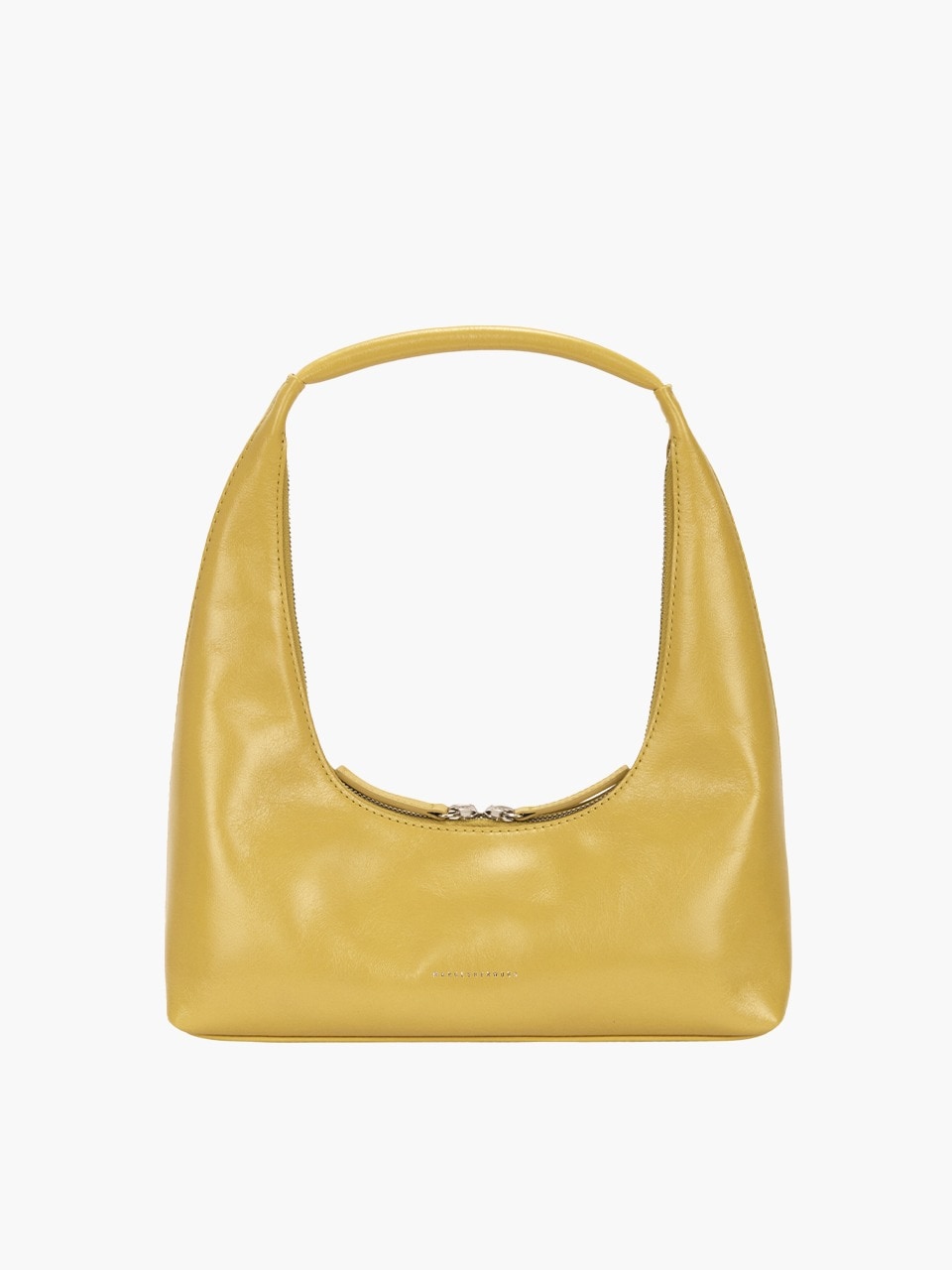 【MARGESHERWOOD】 HOBO SHOULDER : CORN YELLOW CRINKLE