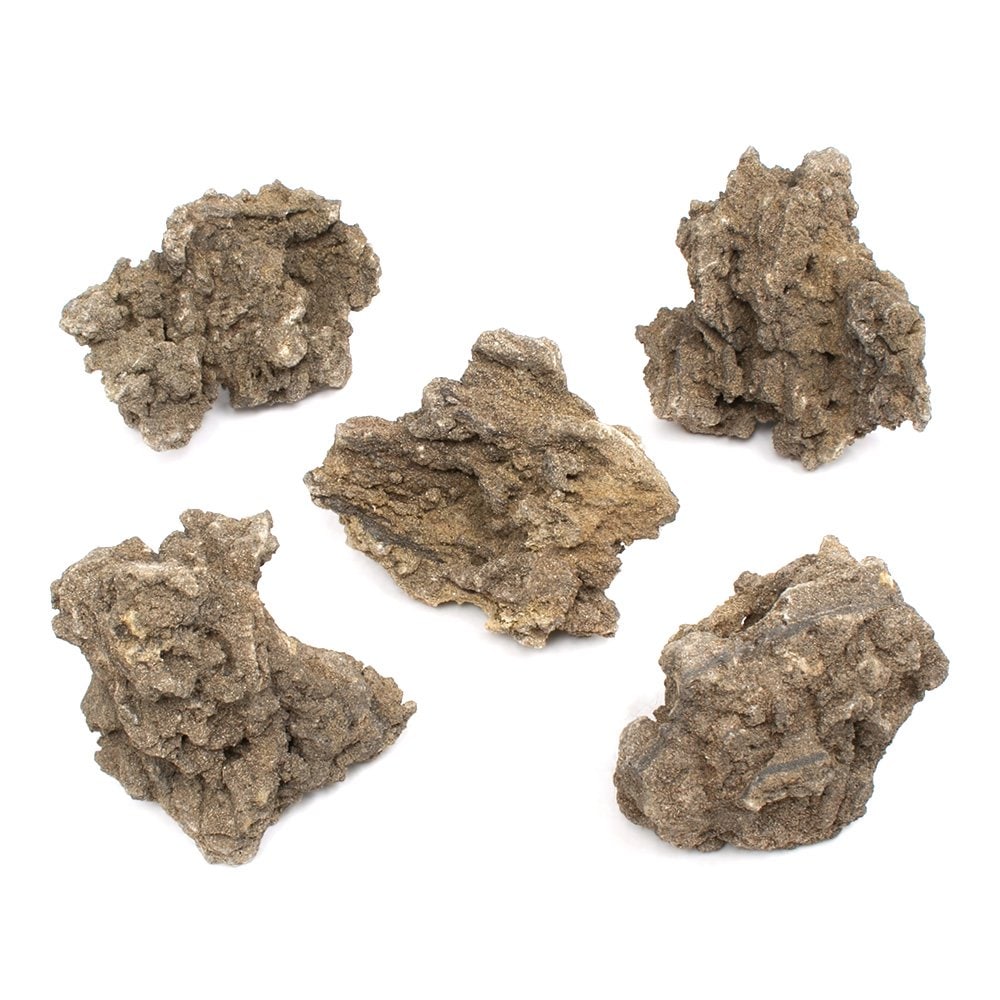 形状お任せ　魔光石　Ｍサイズ（約１３ー１８ｃｍ）　５個　アクアリウム　レイアウト素材　ＣＲＣ21―20―99―10―00