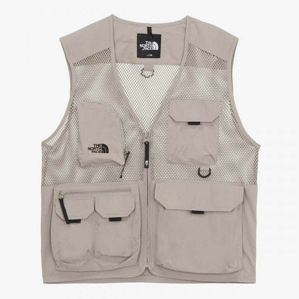 [ノースフェイス公式] NV5VR02C メンズベストベスト_ベージュ