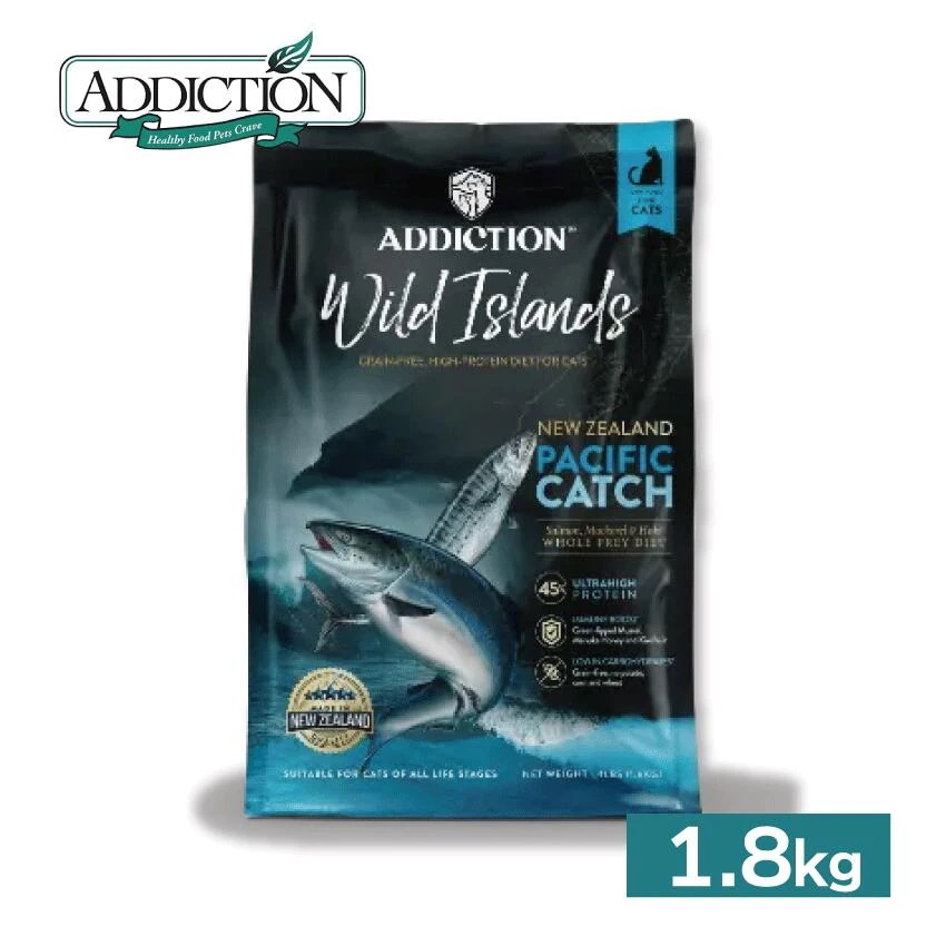 アディクション パシフィックキャッチ グレインフリーキャットフード 1.8kg