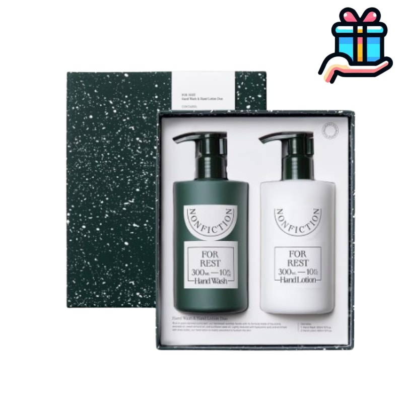 [ハンドローション 韓国 人気] ハンドウォッシュ 300ml アンハンドローション 300ml 計600ml デュオセット 7種の中から1つ選択